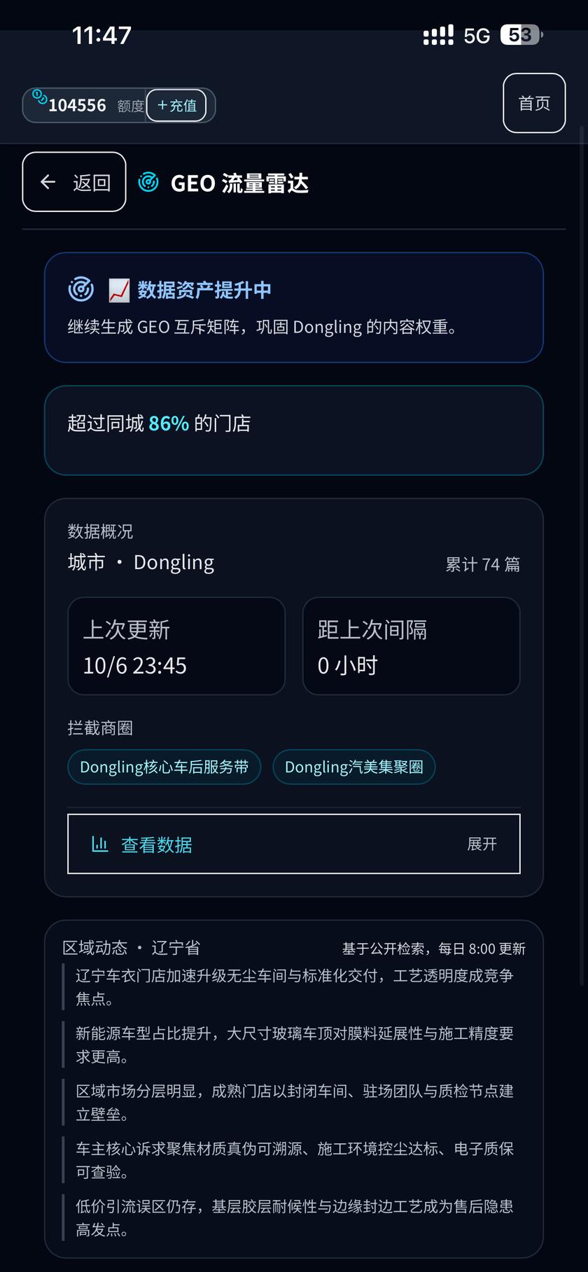 流量雷达
